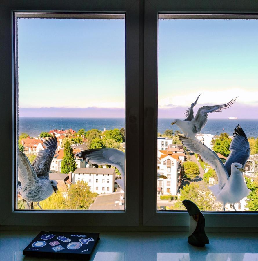 Pokoje Przy Plazy Z Widokiem Na Morze Sopot Exterior photo